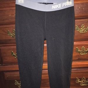 black nike pro leggings